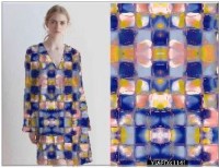 Digital print rayon fabric